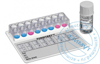 Фунгитест (Fungitest) — определение чувствительности Candida к 6 антимикотикам, Bio-Rad - 60780